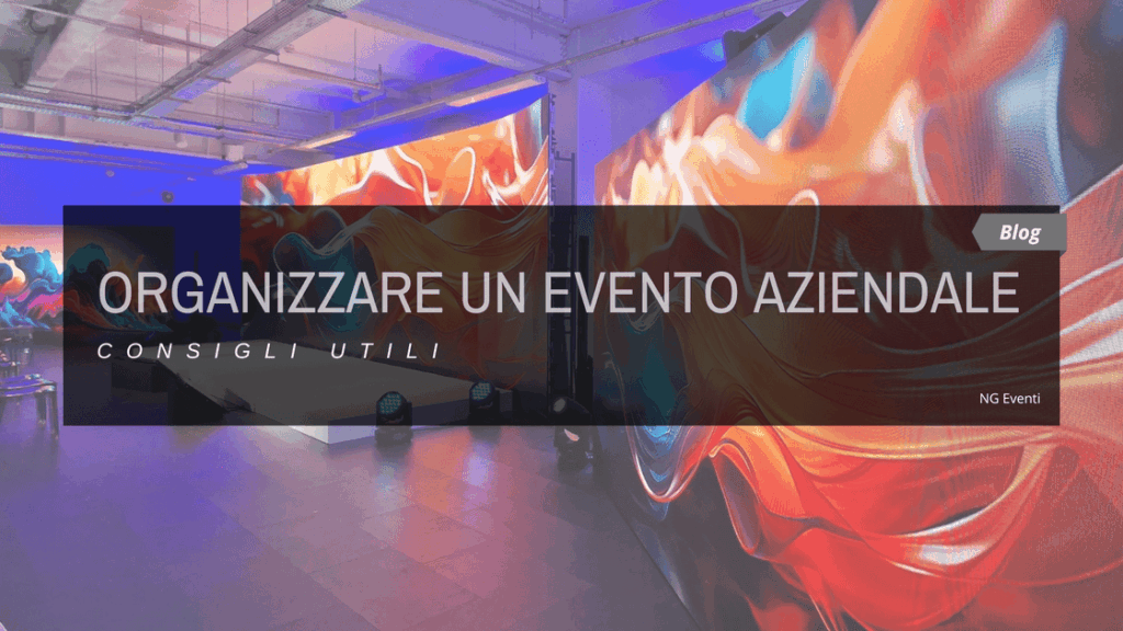Organizzazione evento aziendale